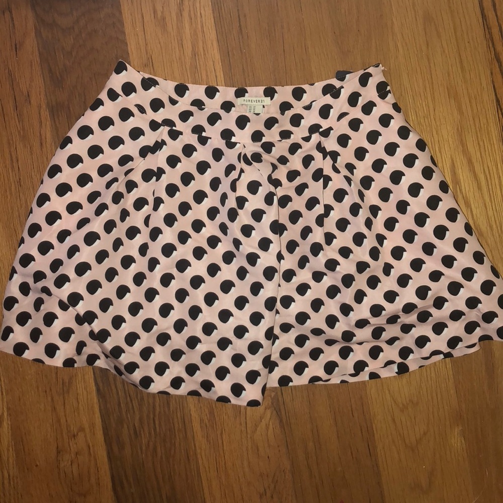 Pink Polka-dot skirt